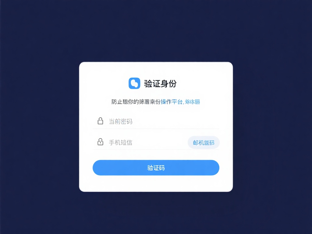 验证身份：为了防止他人恶意操作，平台会要求你进行身